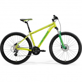 Велосипед 27,5 MERIDA BIG SEVEN 15 2021 желтый/зеленый S(15) 