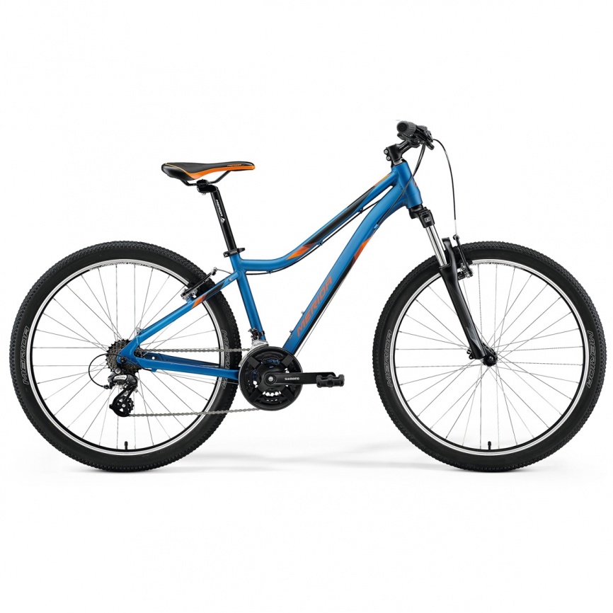Велосипед 26 MERIDA MATTS 6.10-V 2021 Синий/оранжевый S(15)  фото 1