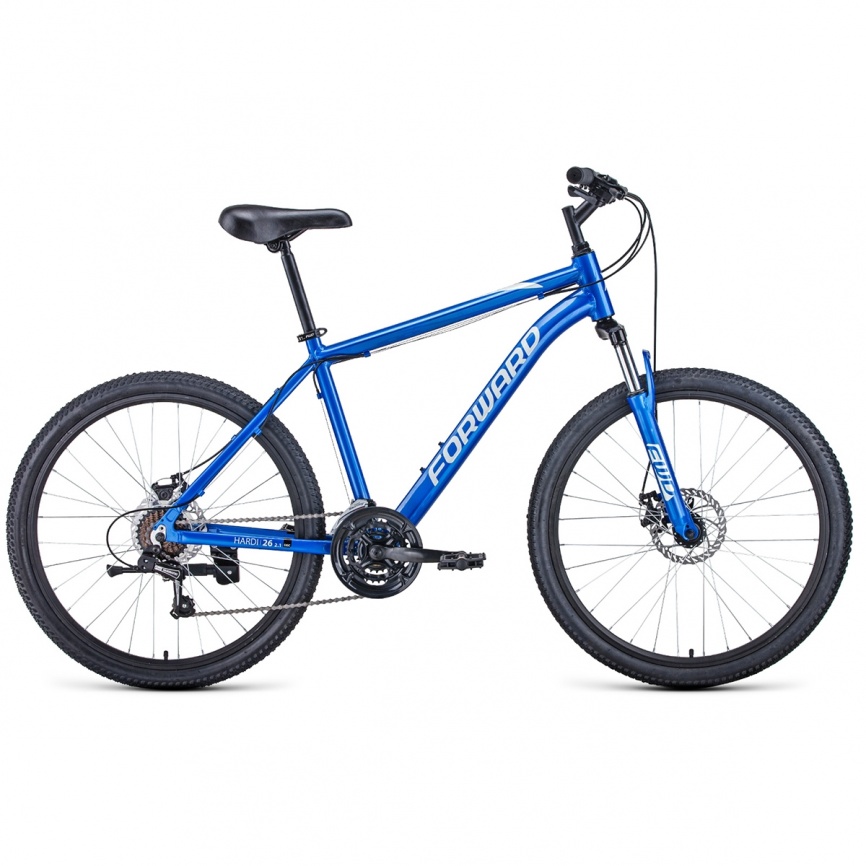 Велосипед 26 FORWARD HARDI 2.1 D 2021 синий/бежевый 18"  фото 1